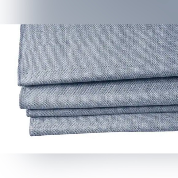 Madison Park Colm Basketweave Room Darkening Cordless Roman Shade Set of 2 27x62 - Picture 7 of 16